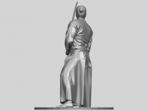 japanese warrior 3Dプリントモデル