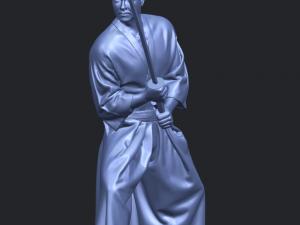 japanese warrior 3Dプリントモデル