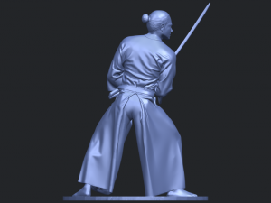 japanese warrior 3Dプリントモデル