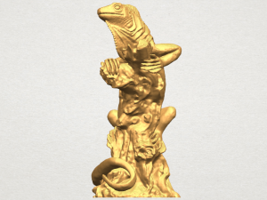 chameleon 3D-printmodel