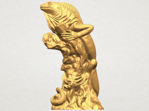 chameleon 3D-printmodel