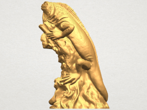 chameleon 3D-printmodel