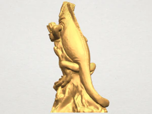 chameleon 3D Print Model