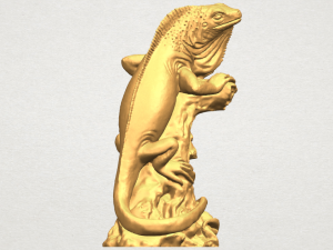 chameleon 3D-printmodel