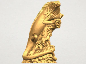 chameleon 3D Print Model