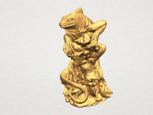 chameleon 3D Print Model