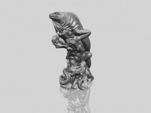chameleon 3D-printmodel