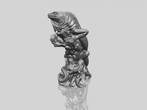chameleon 3D Print Model