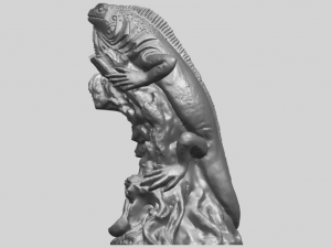 chameleon 3D-printmodel