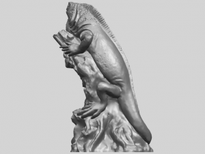 chameleon 3D-printmodel