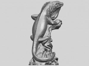 chameleon 3D-printmodel