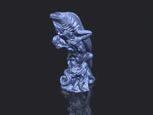 chameleon 3D-printmodel