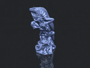chameleon 3D Print Model