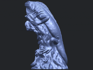 chameleon 3D-printmodel
