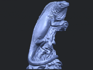 chameleon 3D-printmodel