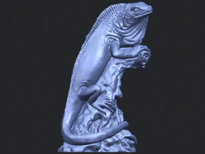 chameleon 3D Print Model