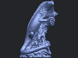 chameleon 3D-printmodel