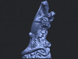 chameleon 3D Print Model