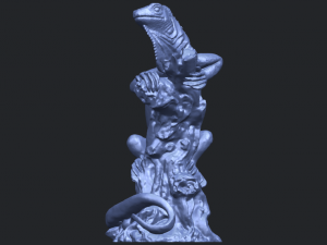 chameleon 3D-printmodel