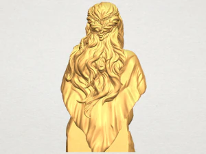 bust of a girl 02 3D Print Model