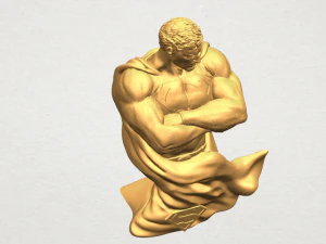 superman 3D Print Model