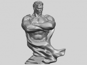 superman 3Dプリントモデル