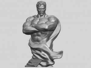 superman 3Dプリントモデル