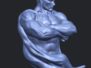 superman 3Dプリントモデル