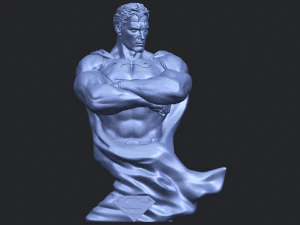 superman 3D Print Model