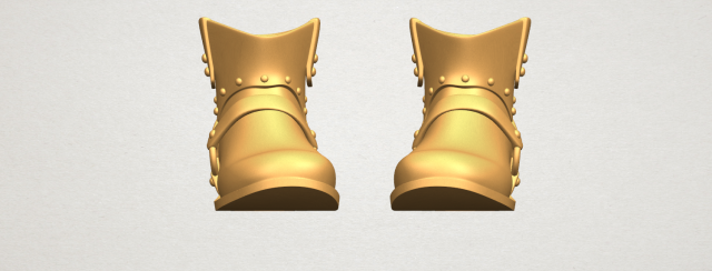 shoe 02 3Dプリントモデル .c4d .max .obj .3ds .fbx .stl .blend 