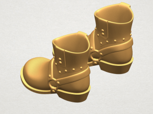 shoe 02 3Dプリントモデル