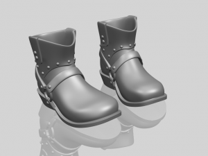 shoe 02 3Dプリントモデル