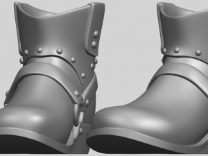 shoe 02 3Dプリントモデル
