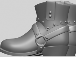 shoe 02 3Dプリントモデル