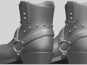 shoe 02 3Dプリントモデル