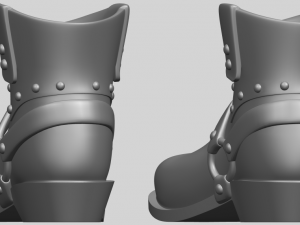 shoe 02 3Dプリントモデル