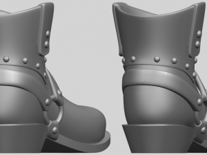 shoe 02 3Dプリントモデル