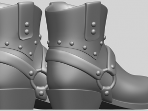 shoe 02 3Dプリントモデル