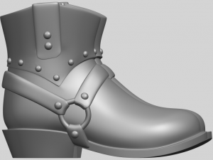 shoe 02 3Dプリントモデル