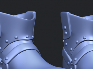 shoe 02 3Dプリントモデル