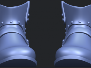 shoe 02 3Dプリントモデル