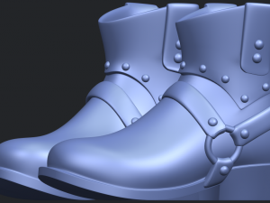 shoe 02 3Dプリントモデル