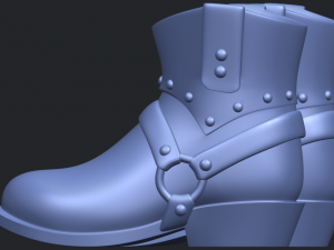 shoe 02 3Dプリントモデル