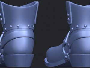 shoe 02 3Dプリントモデル