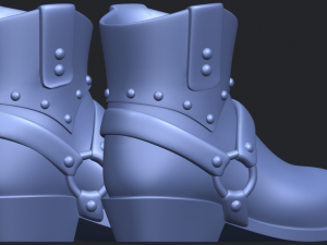 shoe 02 3Dプリントモデル