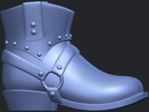 shoe 02 3Dプリントモデル