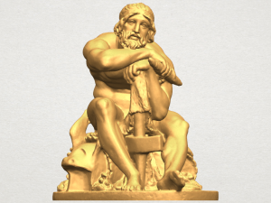 sculpture of thor 3D Принт Модель