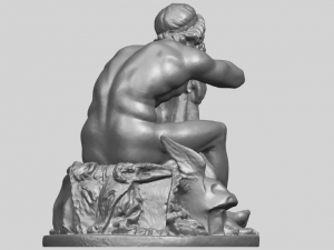 sculpture of thor 3Dプリントモデル