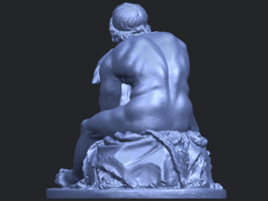 sculpture of thor 3Dプリントモデル