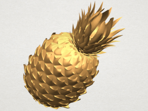 pineapple Modelo de Impressão 3D
